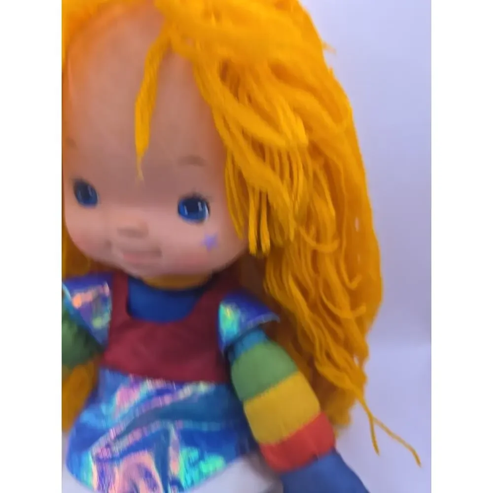 Vintage Rainbow Brite Doll Large‎ Size 1983 Hallmark Cards Mattel 18”